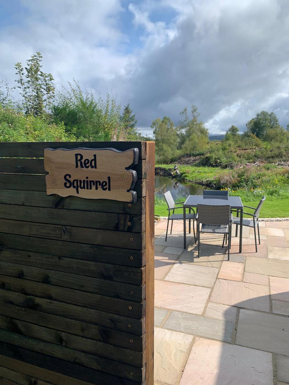 Red Squirrel Pod With Hot Tub Villa Oban Dış mekan fotoğraf